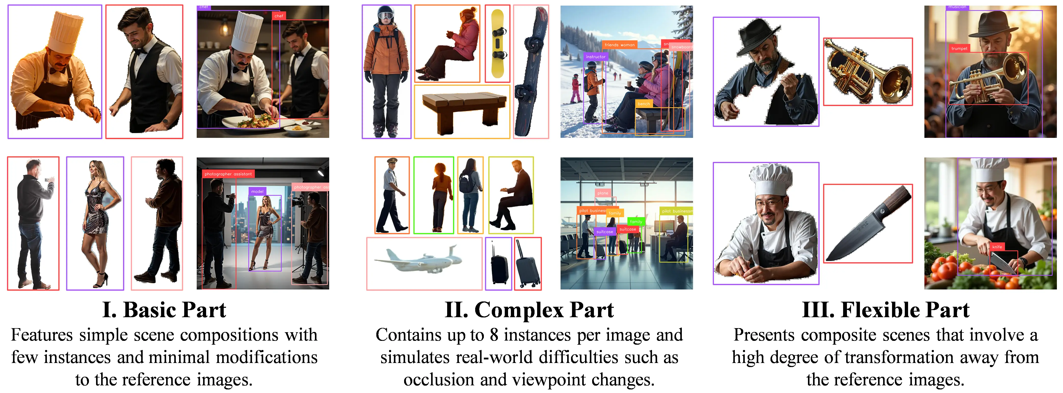 Sample images from the IMIG-100K dataset